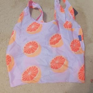 Baggu reusable Orange print tote bag